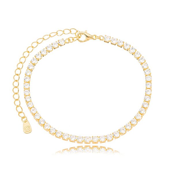 Pulseira Semijoia Riviera - Ouro