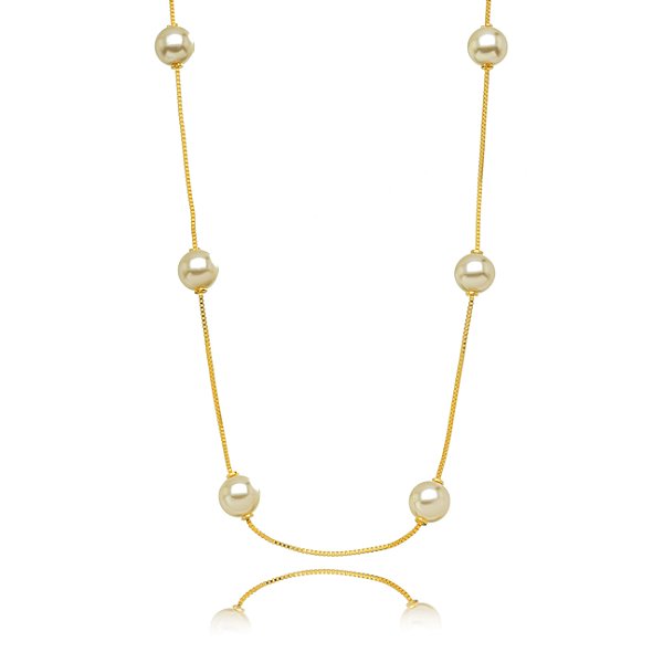 Choker Perola - Ouro