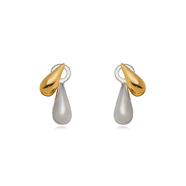 BRINCO GOTAS LISAS BICOLOR