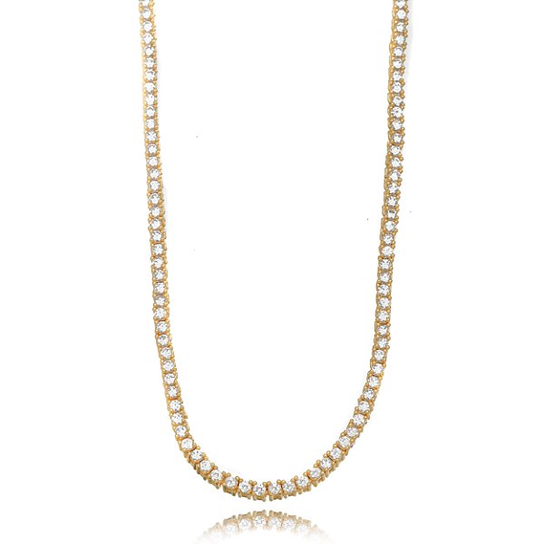 Choker Riviera - Banho em Ouro