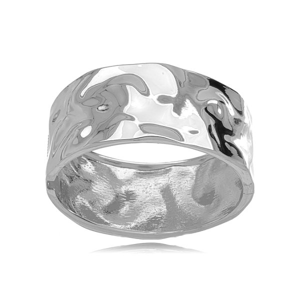 BRACELETE DETALHADO - RÓDIO BRANCO