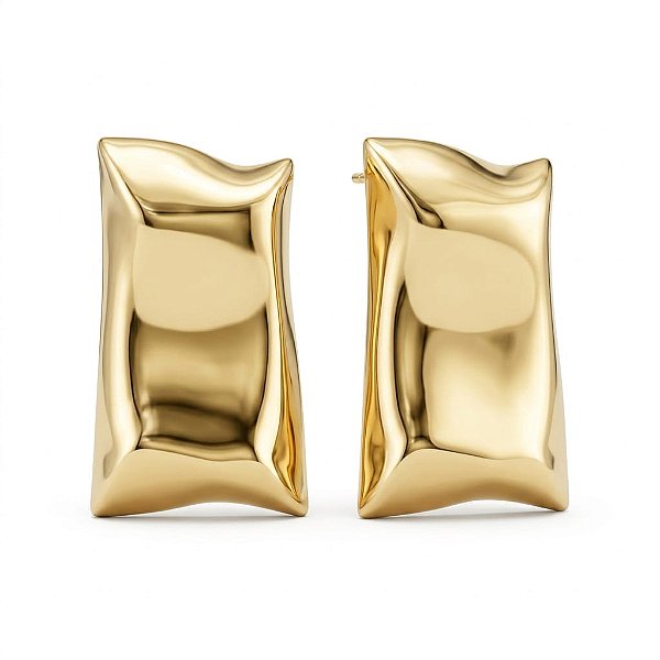 Brinco Maxi Movimento – Banho Ouro