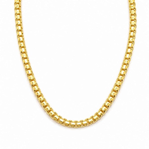Colar Articulado – Banho em Ouro Amarelo 18k