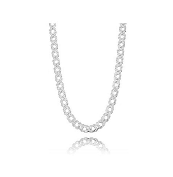 Choker Corrente Grumet Dupla Trabalhada