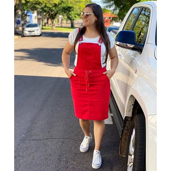 SALOPETE CORDÃO DENIM - HAPUK