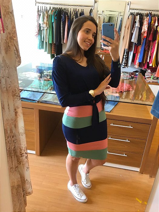 VESTIDO HAPUK ALEXANDRA AZUL