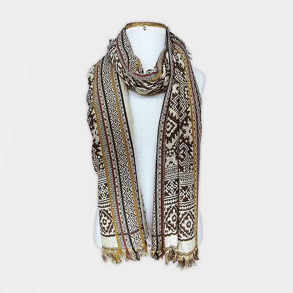 Pashmina Tribal Marrom