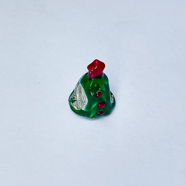 Charm Árvore de Natal Esmaltada