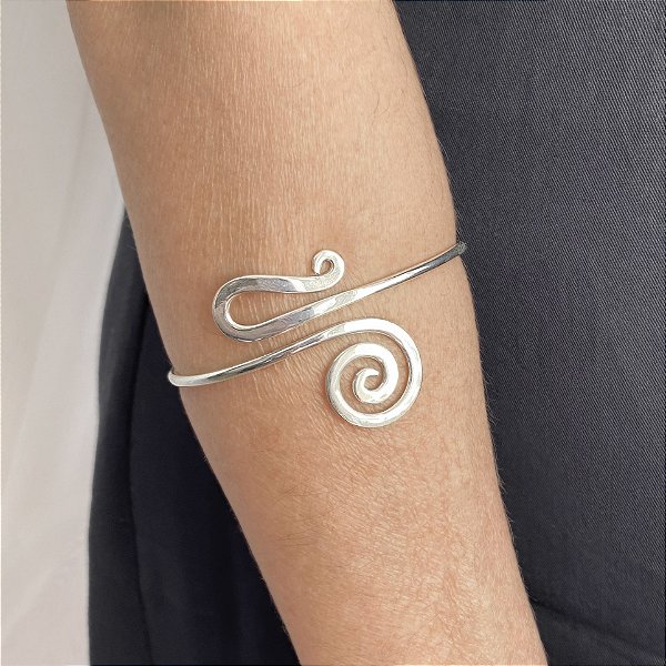 Bracelete Arabesco em Prata 925