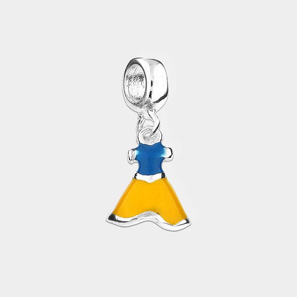 Charm Branca de Neve Prata 925