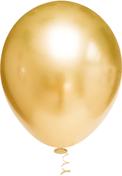 BALAO PLATINO REDONDO 09 PIC PIC 25UN