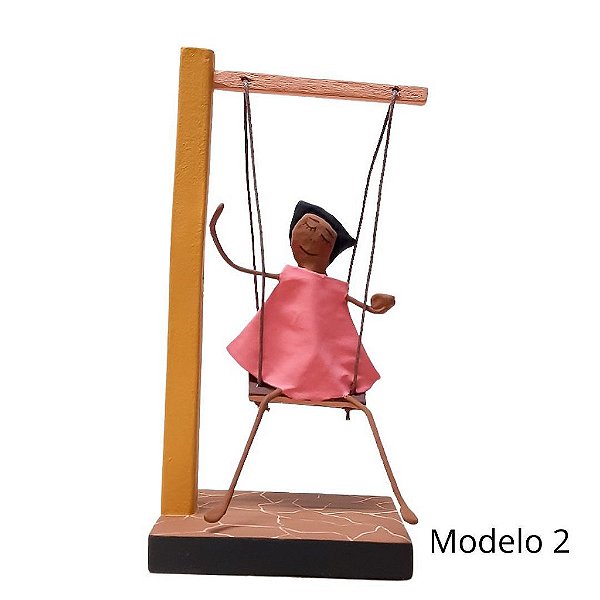 Criança no balanço