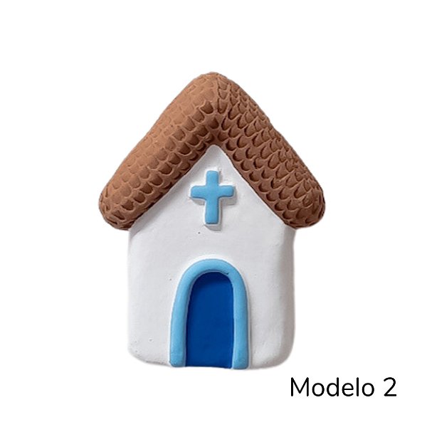 Mini igrejinha de parede