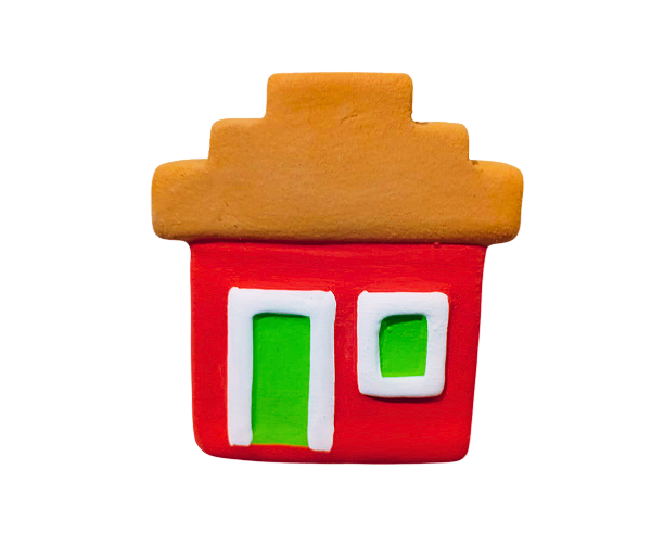 Mini casinha de parede Mod.6 - diversas cores