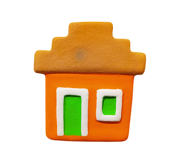 Mini casinha de parede Mod.6 - diversas cores