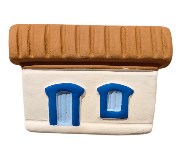 Casinhas coloridas de parede pequena Mod.3 - diversas cores