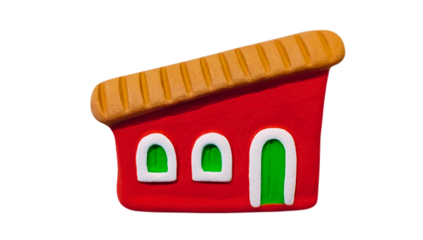 Casinhas de parede pequena Mod.4 - diversas cores