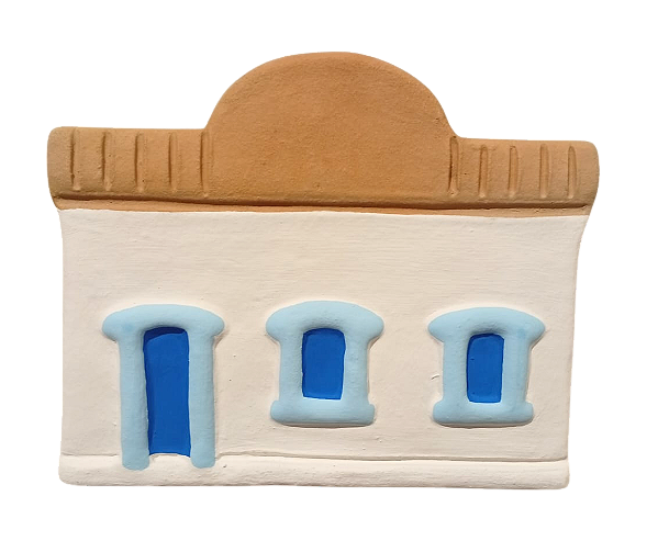 Casinhas coloridas de parede grande Mod.5 - diversas cores