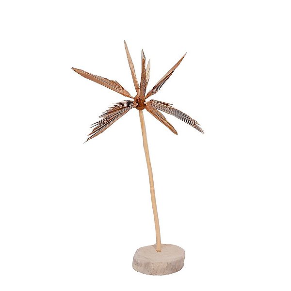 Escultura Coqueiro de Carnaúba 40 cm
