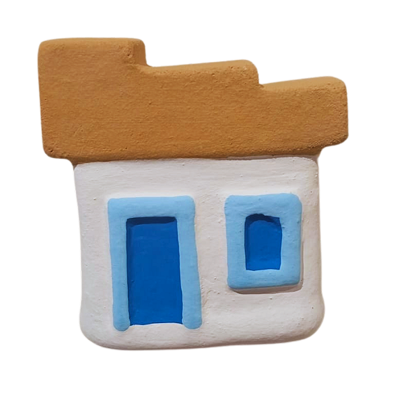 Mini casinha de parede Mod.7 - diversas cores
