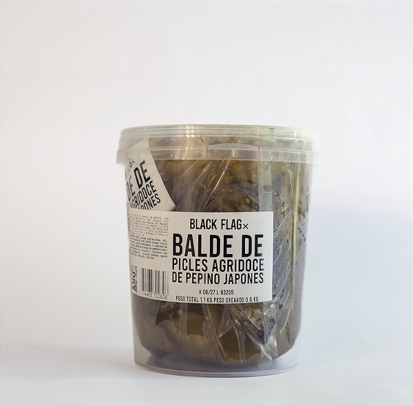 BALDE PICLES DE PEPINO BLACK FLAG 1,1 KG