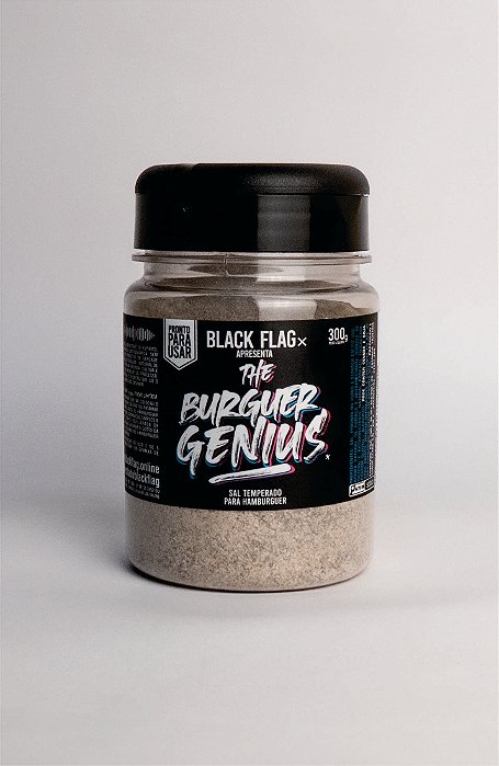 The Burguer Genius - Sal Temperado para Hamburguer