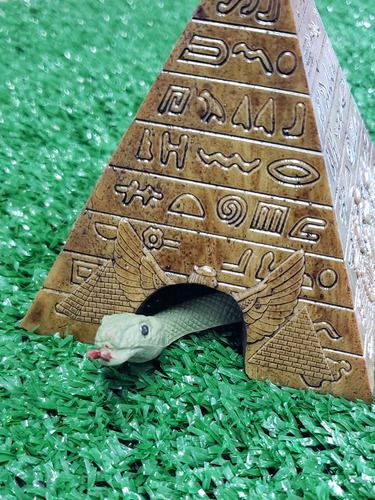 Toca Esconderijo Pirâmide Egípcia Terrário Artexotics