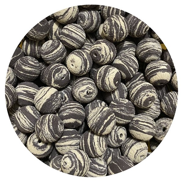 Eva Boleado Bege e Marrom - 50 unidades