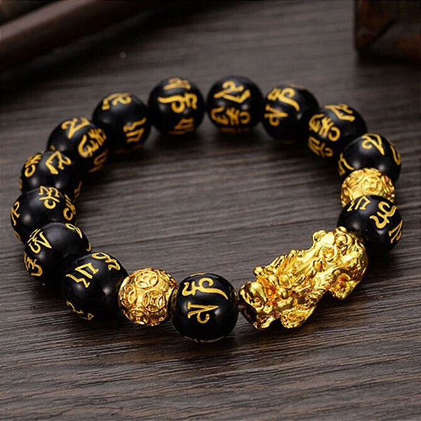 Pulseira Feng Shui Original Sorte Riqueza Dinheiro Original