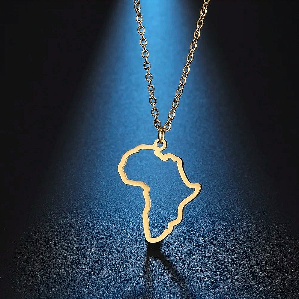 Colar África Continente Alma Viajante