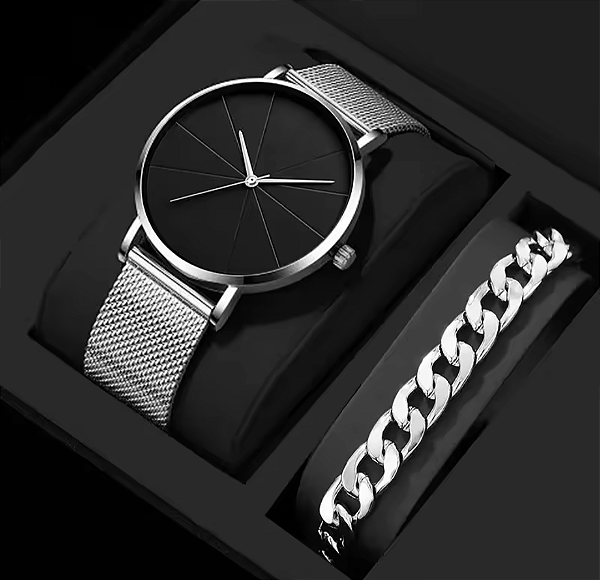 Relógio Masculino Ultra Fino Minimalista