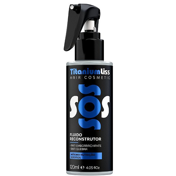 Sos Capilar Titanium Liss Leave-In de Reconstrução 120 Ml