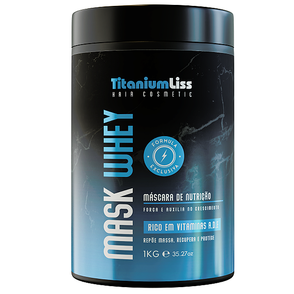 Máscara De Nutrição Mask Whey Titanium Liss 1kg