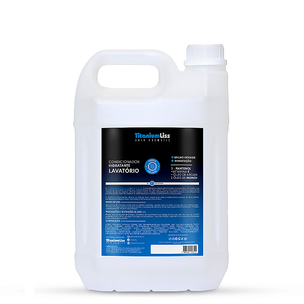 Condicionador Hidratante Lavatório Titanium Liss 5L