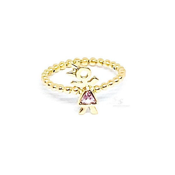 Anel Mini Filha Stone