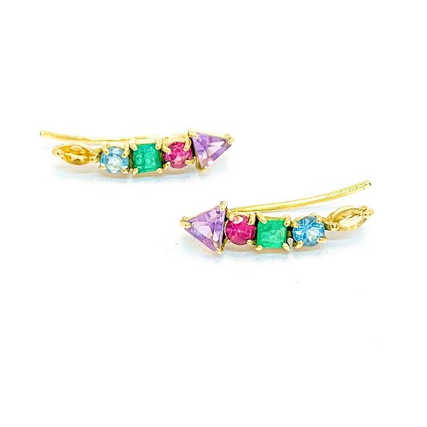Brinco Rainbow Earcuff