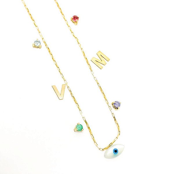 Colar Charms Personalizado