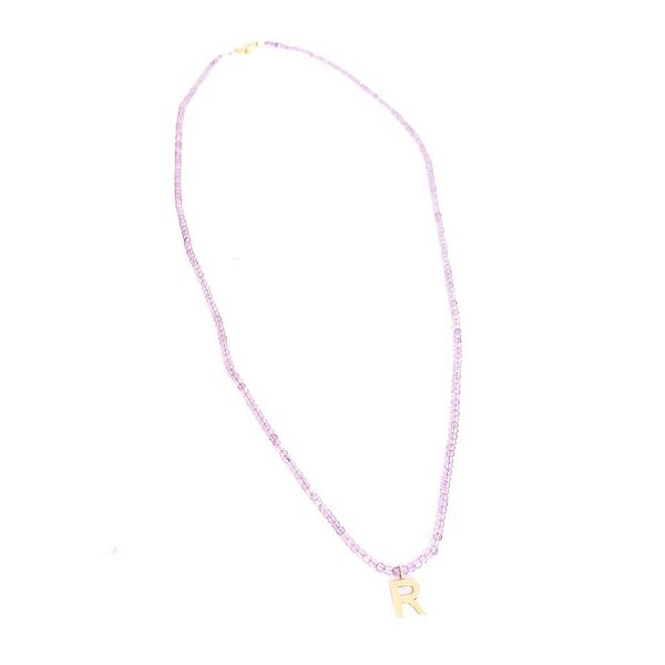 Colar Mini Gemas Inicial