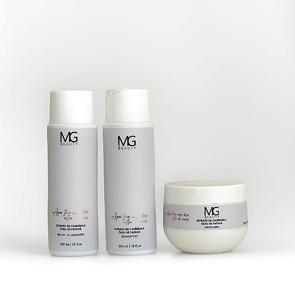 Kit Hair Care Shampoo e Máscara + Body Cleanser
