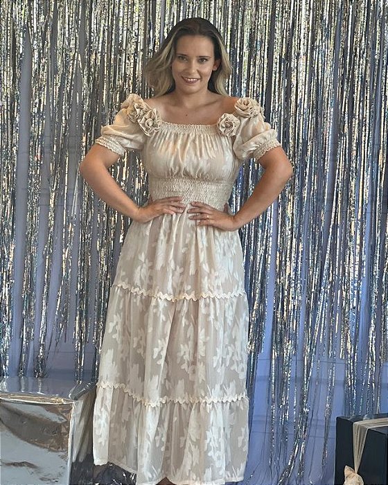 Vestido Nice off white