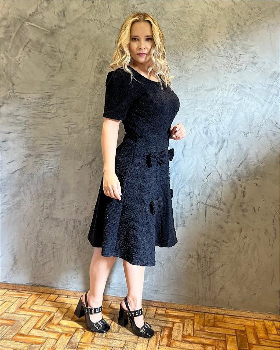 Vestido Erica preto