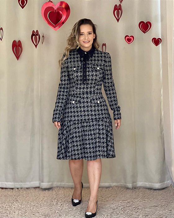 Vestido Heloisa preto