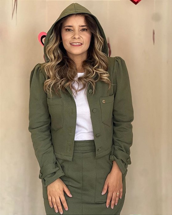 Casaqueto Bianca verde oliva