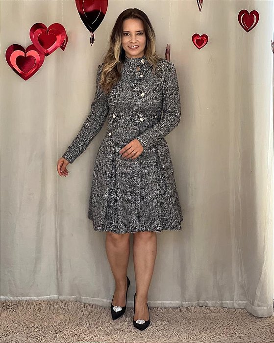 Vestido andressa  preto