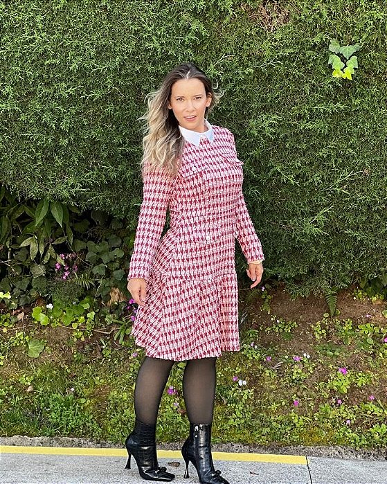 Vestido Heloisa vermelho