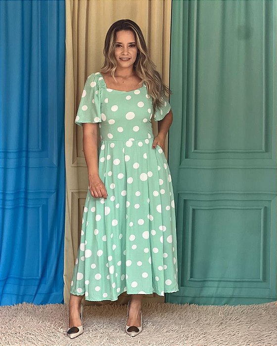 Vestido Susana verde