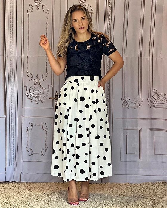 Saia Andreza poa branca