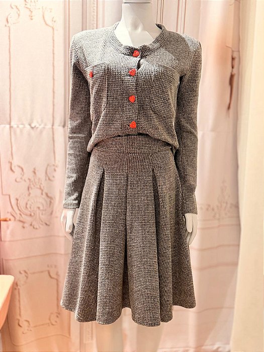 Conjunto tricot veste P