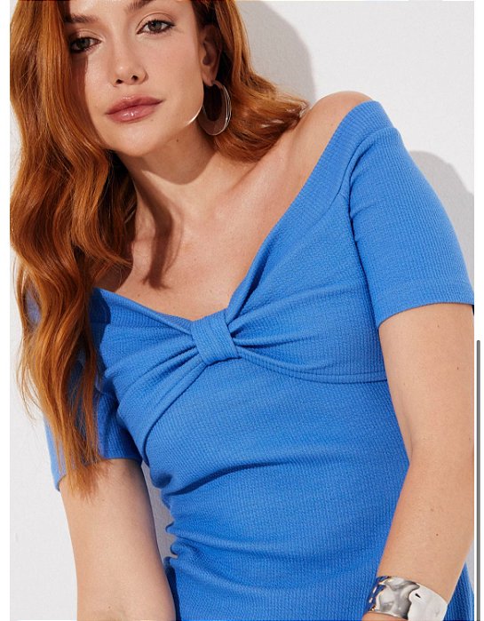 VESTIDO  AZUL CONGO