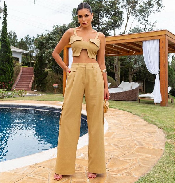 Conjunto Bege